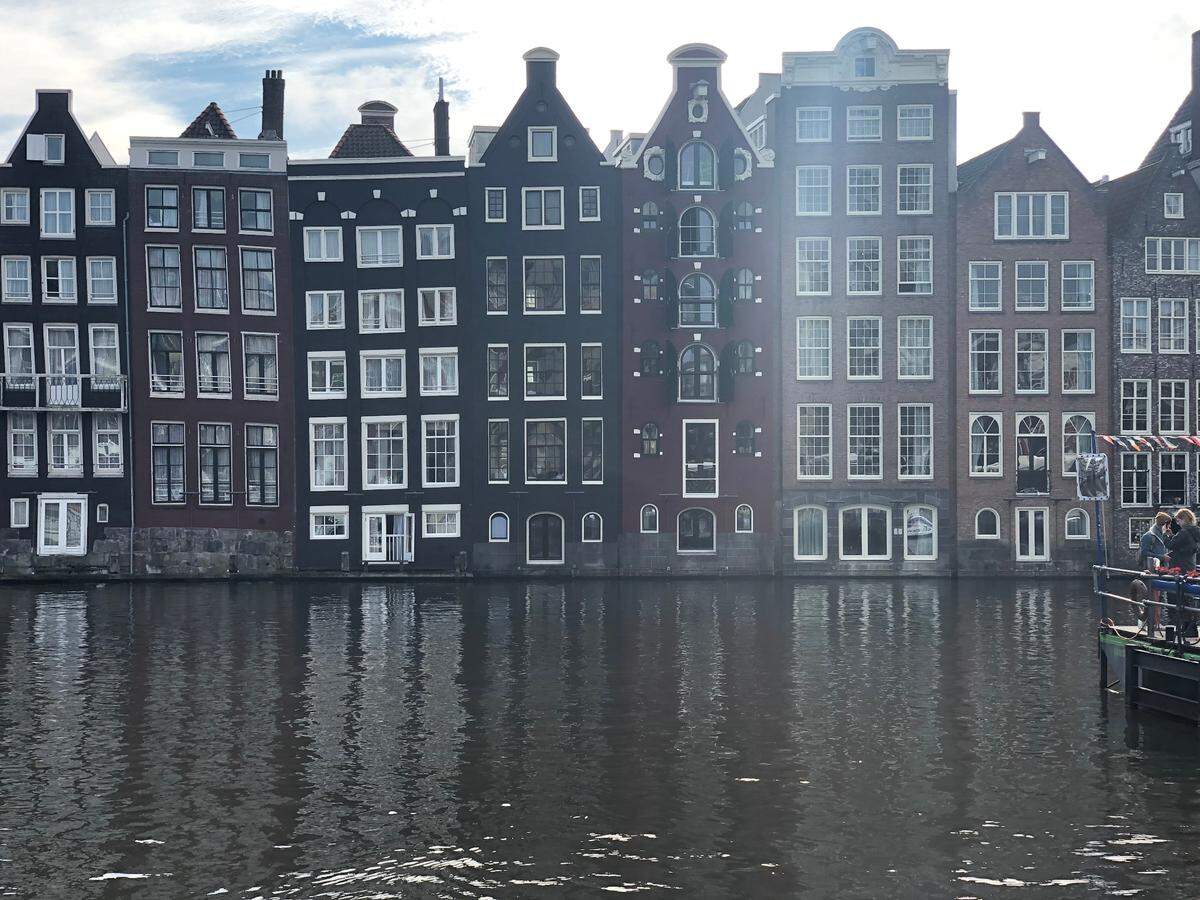 Row homes in Amsterdam.