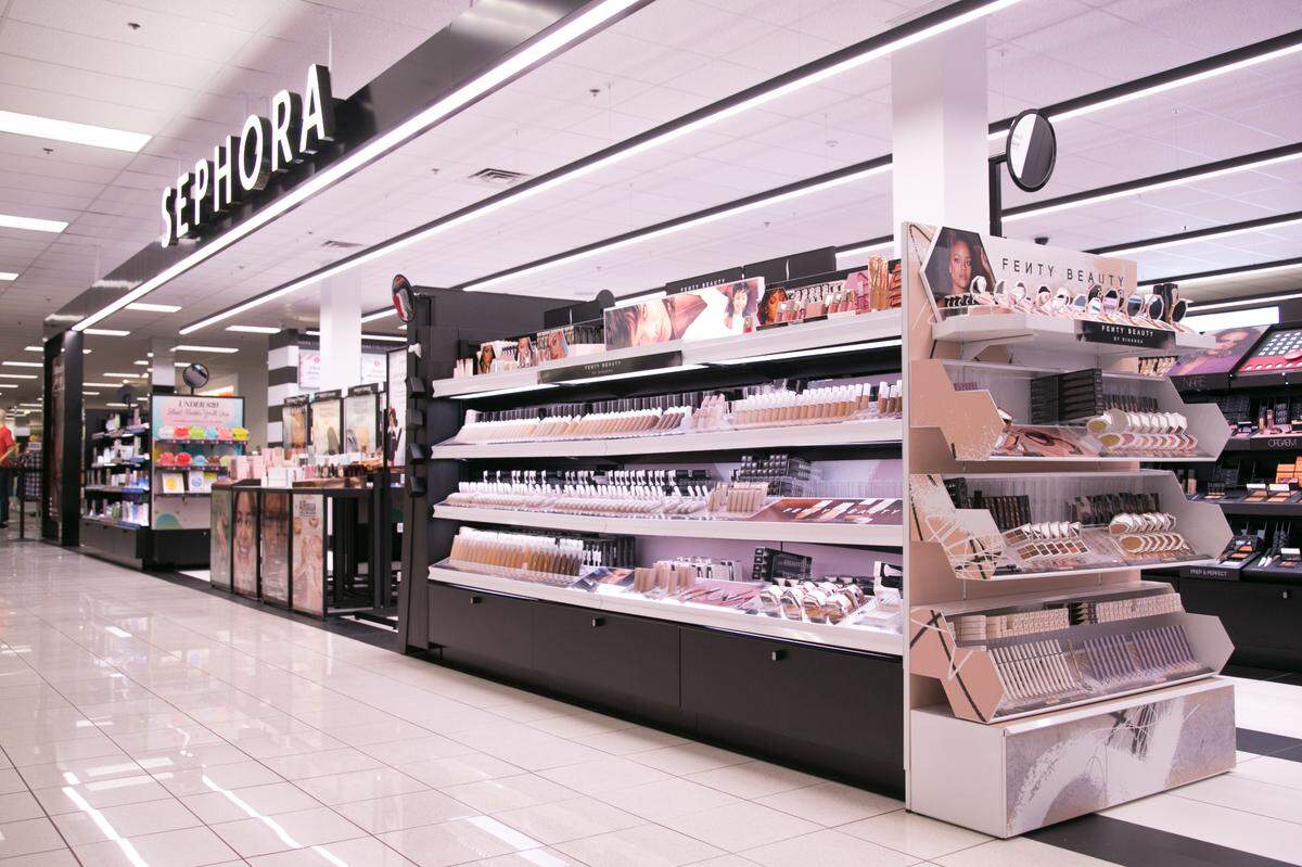 Sephora at Kohl’s is a 2,500-square-foot store in front of Kohl’s. The beauty product supplier has several stand-alone stores int he Charlotte area and the first Sephora at Kohl’s will open Friday in Waxhaw.