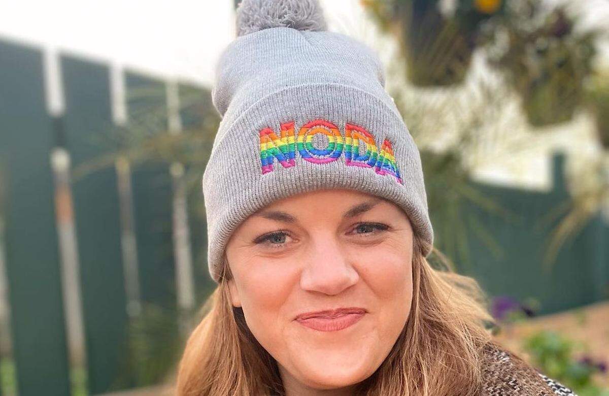 Keep cozy with a NoDa Company Store beanie.