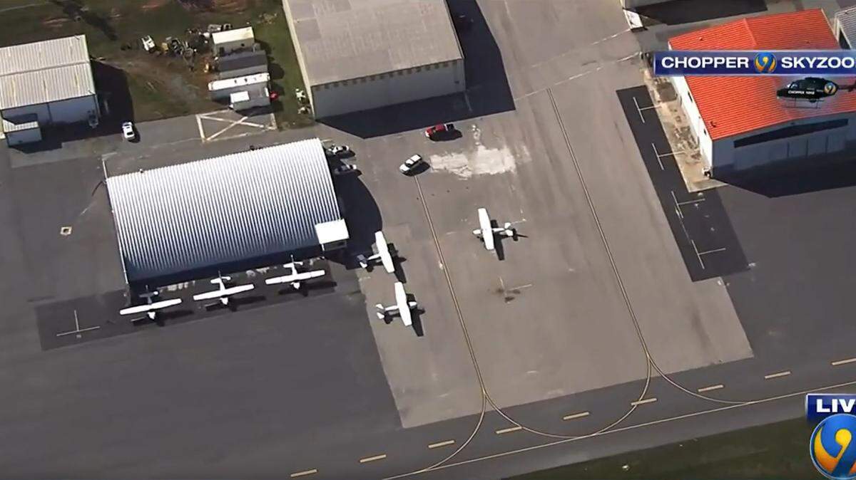 The Charlotte-Monroe Executive Airport closed around 4 p.m. Thursday, due to a bomb threat.