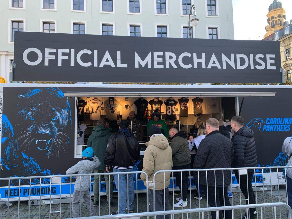 Carolina Panthers fans attended the team’s fan fest event in Munich, Germany on Saturday, Nov. 9, 2024.