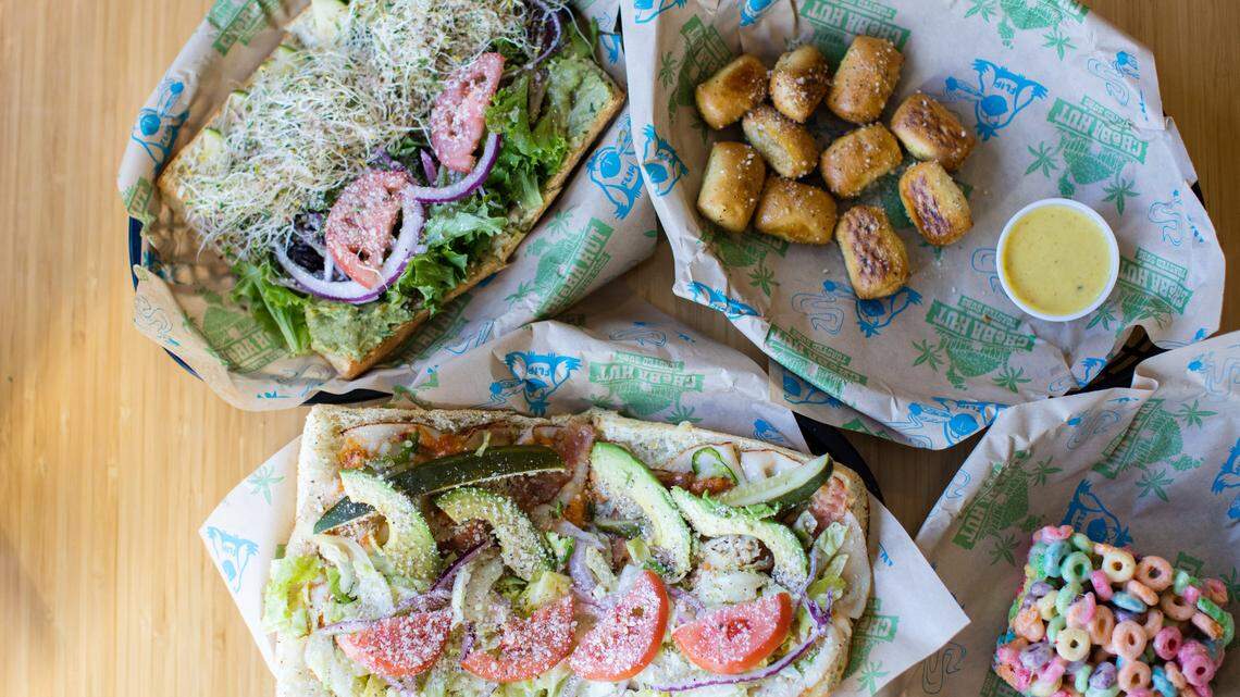 Cheba Hut, opening three locations in Charlotte, has more than 30 sub sandwiches named after cannabis strains like Kali Mist and White Widow, as well as Rice Krispy treats, salads and munchies.