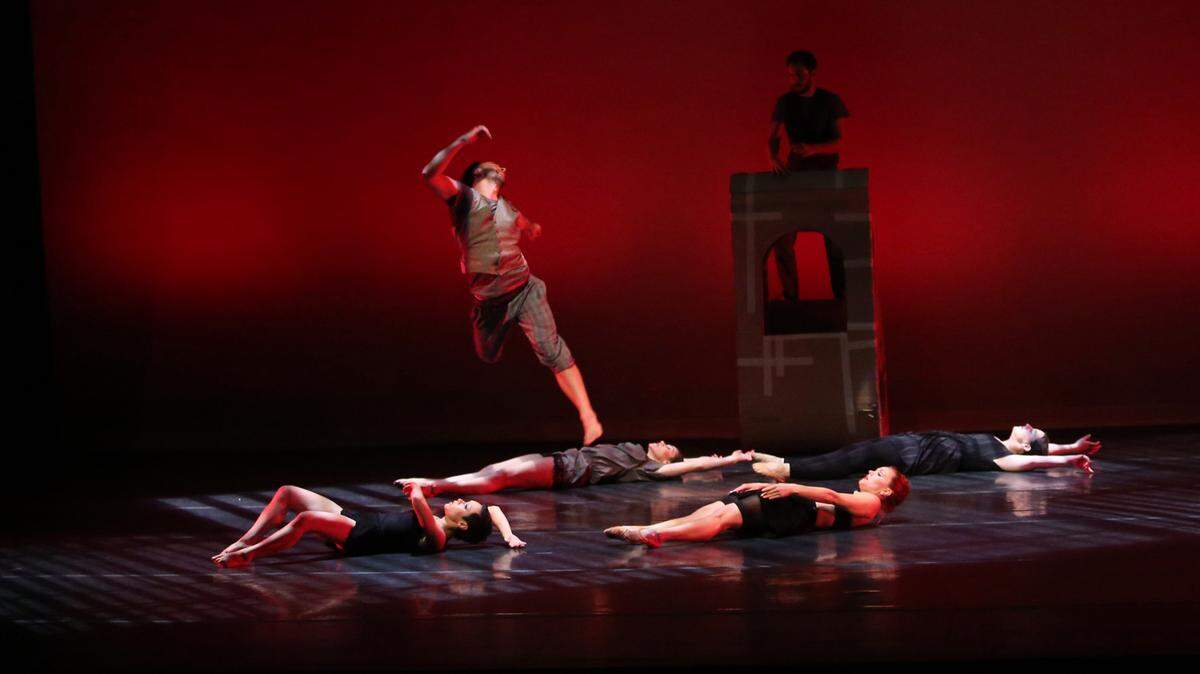 A still image from a Moving Poets performance in 2016. Moving Poets has produced "Heaven,” which runs Feb. 27-29 and March 1 at Booth Playhouse.