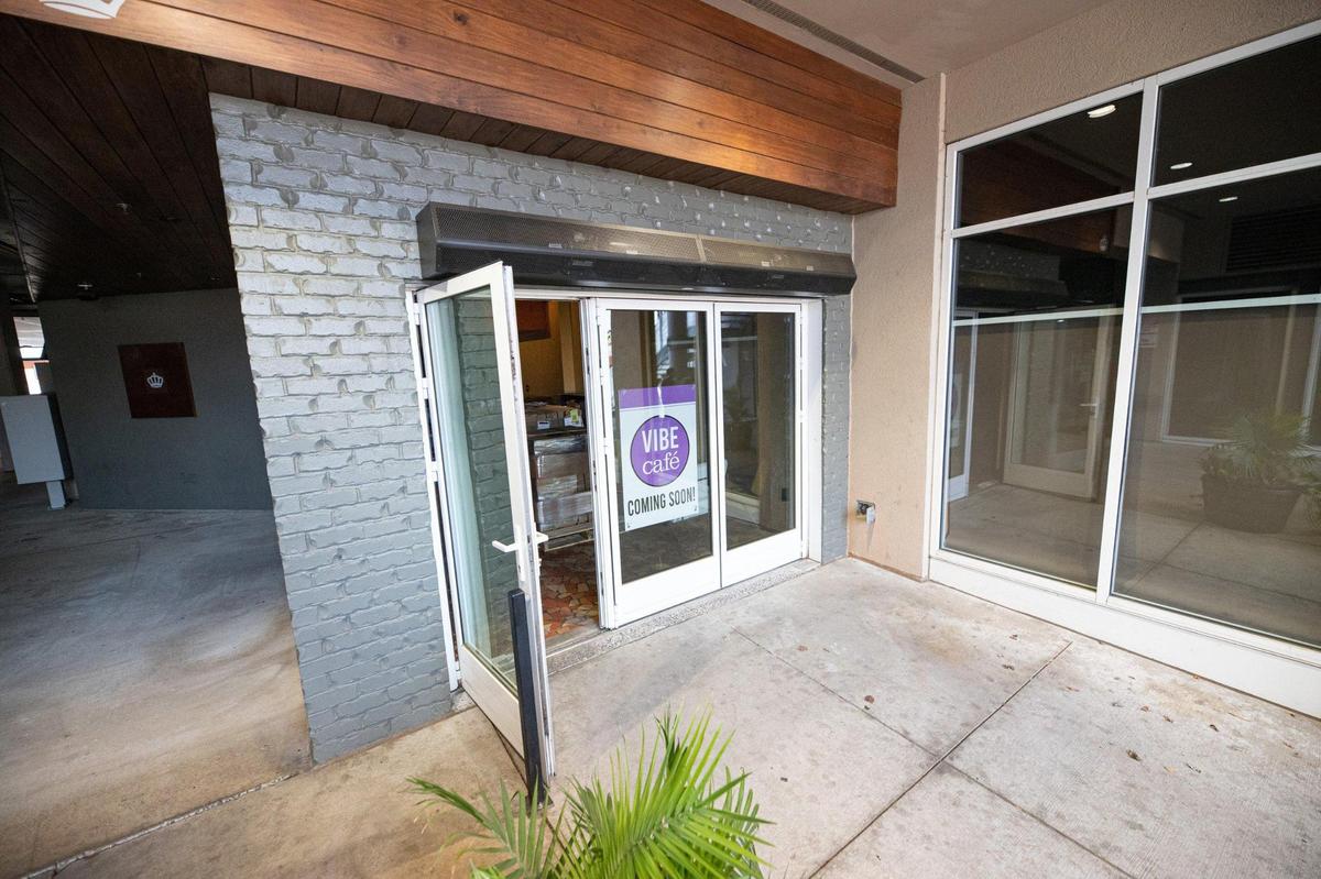 Vibe Cafe and Wine is projected to open in November.