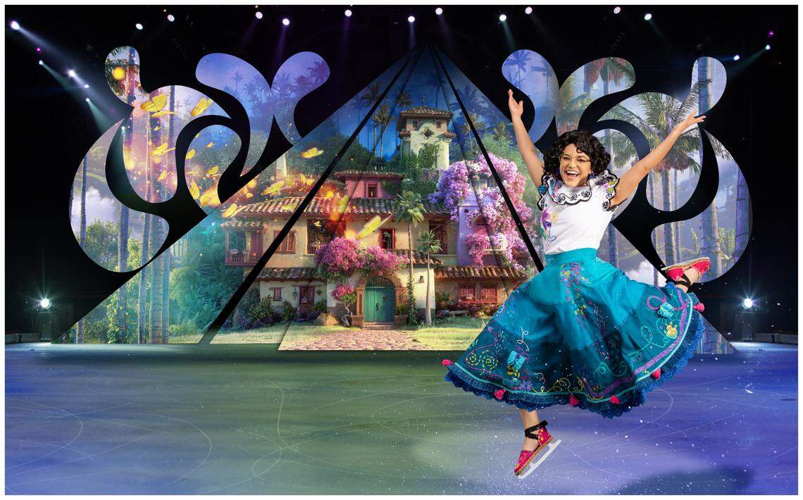 At Disney on Ice — Encanto, visit the Madrigal family’s Casita in the Colombian mountains