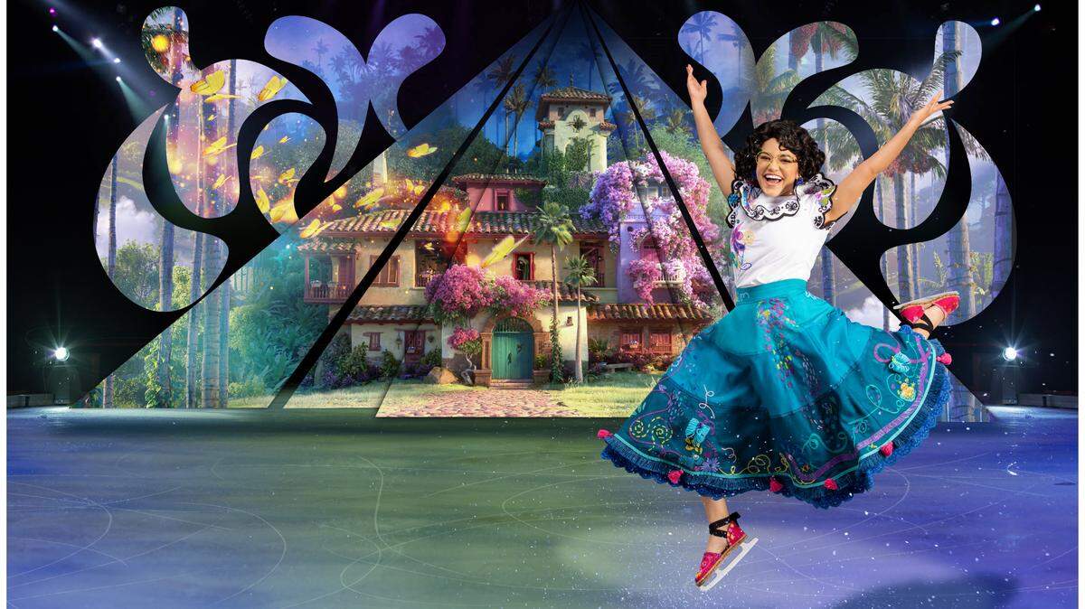 At Disney on Ice — Encanto, visit the Madrigal family’s Casita in the Colombian mountains