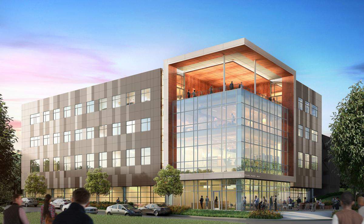 The planned Charlotte Regional Realtor Association building.