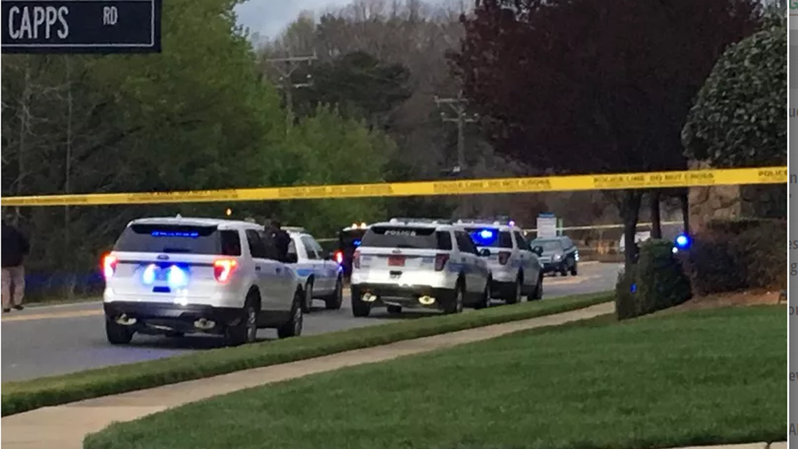 Site of the pedestrian fatality in southwest Charlotte early Tuesday.