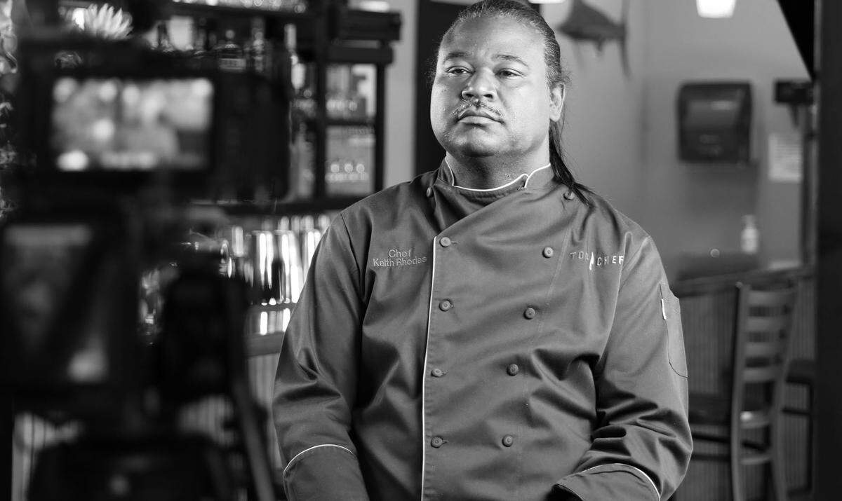 Keith Rhodes is the owner of Catch Modern Seafood Restaurant and Catch the Food Truck in Wilmington.