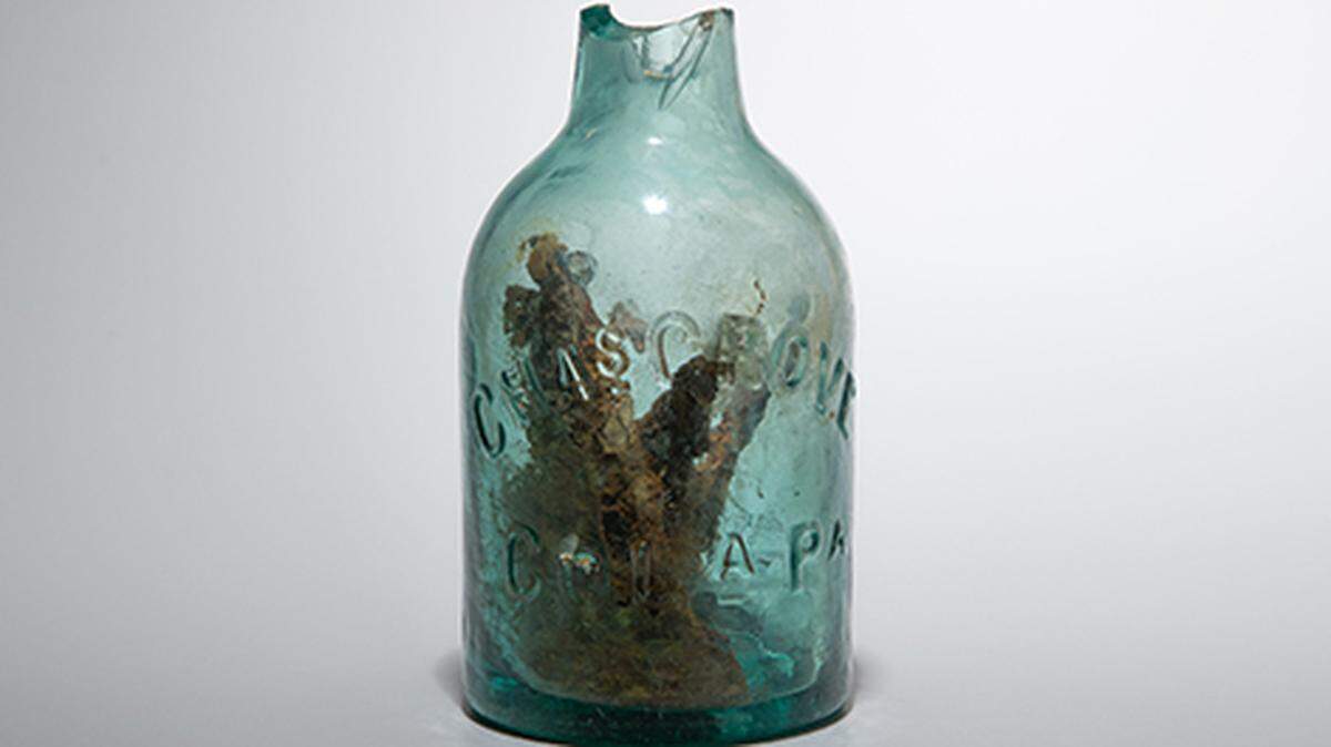 Possible witch bottle found under I-64 in Virginia. WMCAR William & Mary witch bottle interstate virginia