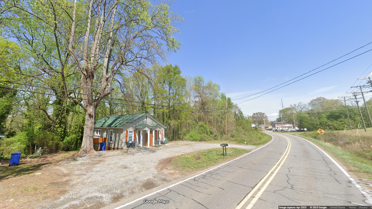 The gunfire erupted during a house party at this duplex on Oakland Road in Spindale, police said. No injuries were reported.