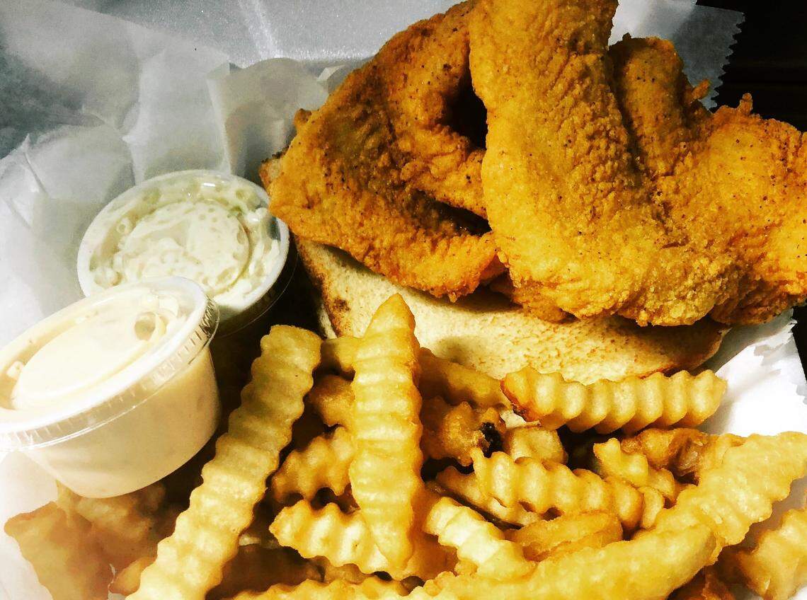 Fish and fries from SkyView22. 