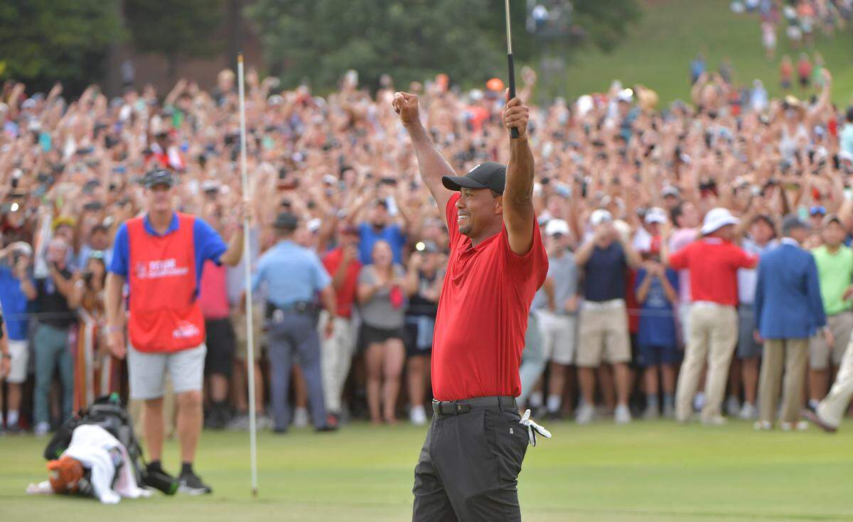 Welcome back, Tiger Woods. The Tour Championship was his first PGA Tour win in five years and his 80th overall.