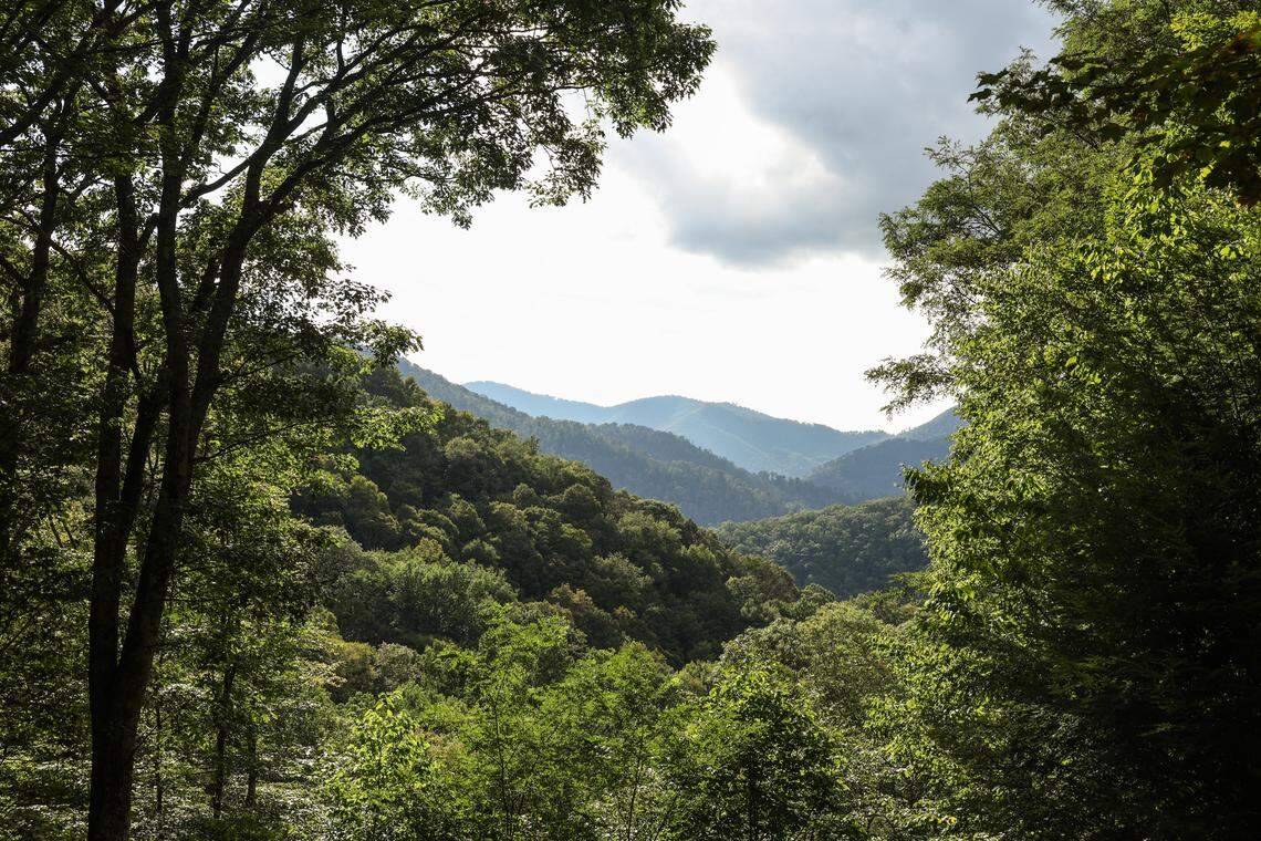 A view of the mountains near Pensacola in September.