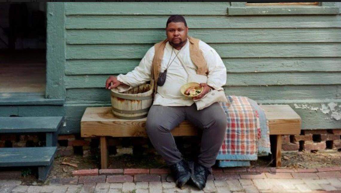 On Sept. 14, culinary historian and James Beard Award-winning author Michael Twitty presented free cooking demonstrations and samples from the newly reconstructed kitchen at the Charlotte Museum of History’s 1774 Rock House.
