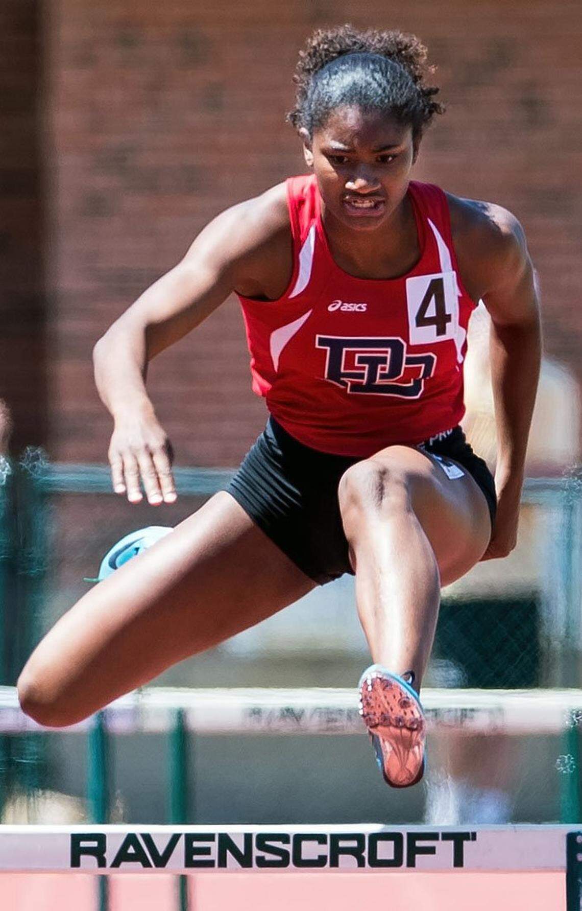Providence Day sophomore Anna Cockrell, seen here in a 2014 photo, continues to run professionally. 