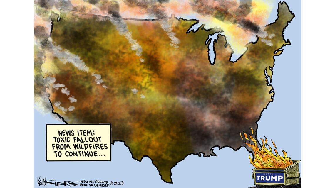 Canadian wildfires aren’t the only ones threatening the nation.  Look South | Opinion