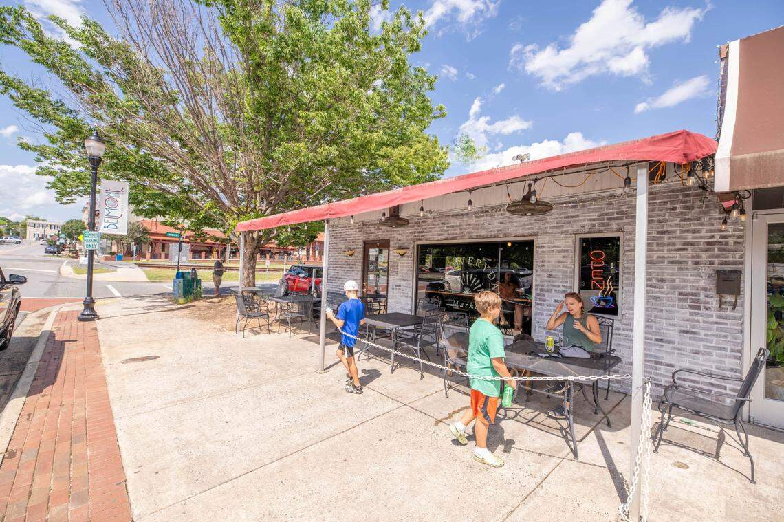 The Everyday Market in downtown Belmont offers specialty coffee drinks, pastries and more.