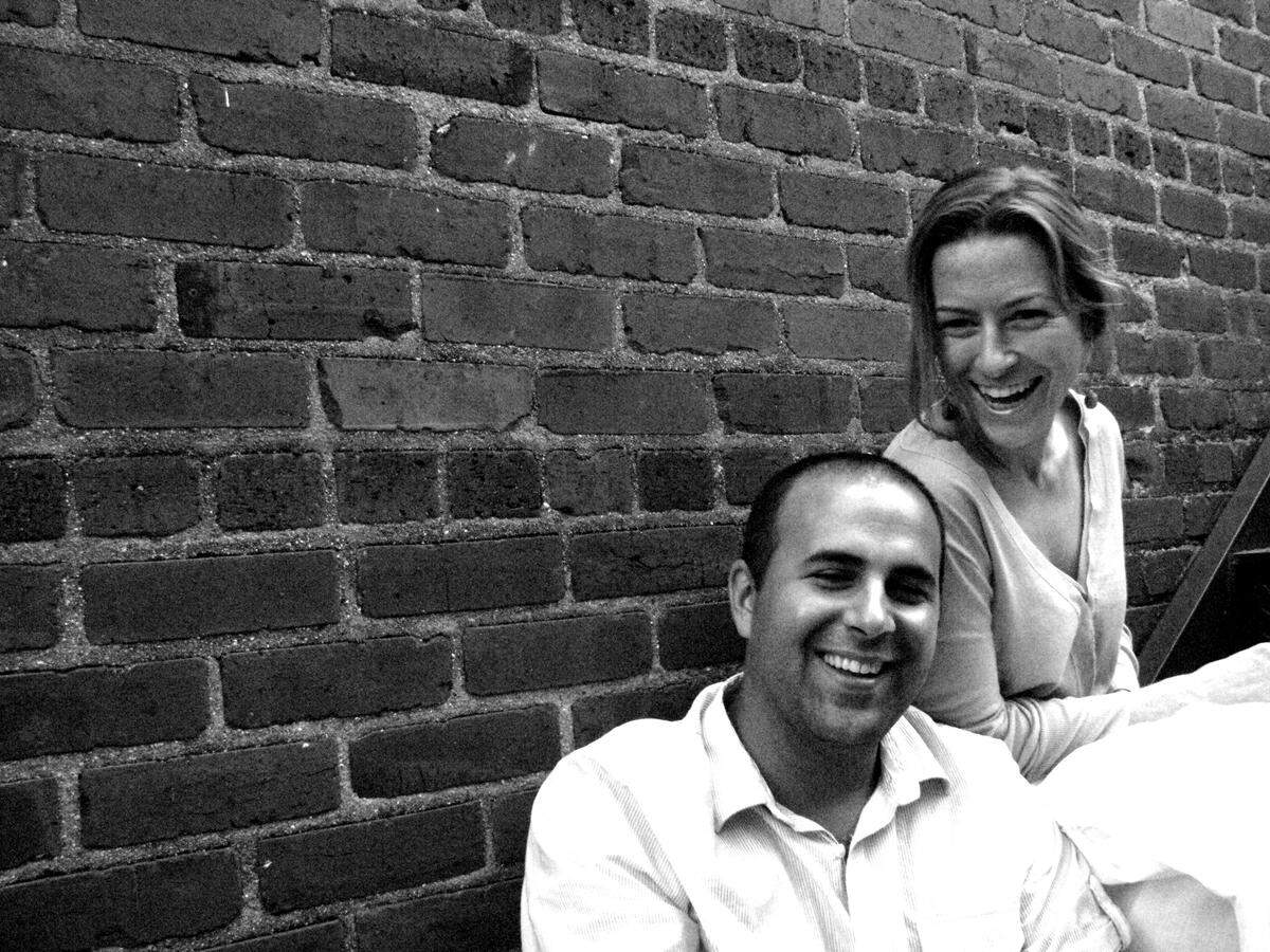 Katy and Joe Kindred first met in Chicago 15 years ago.                  
