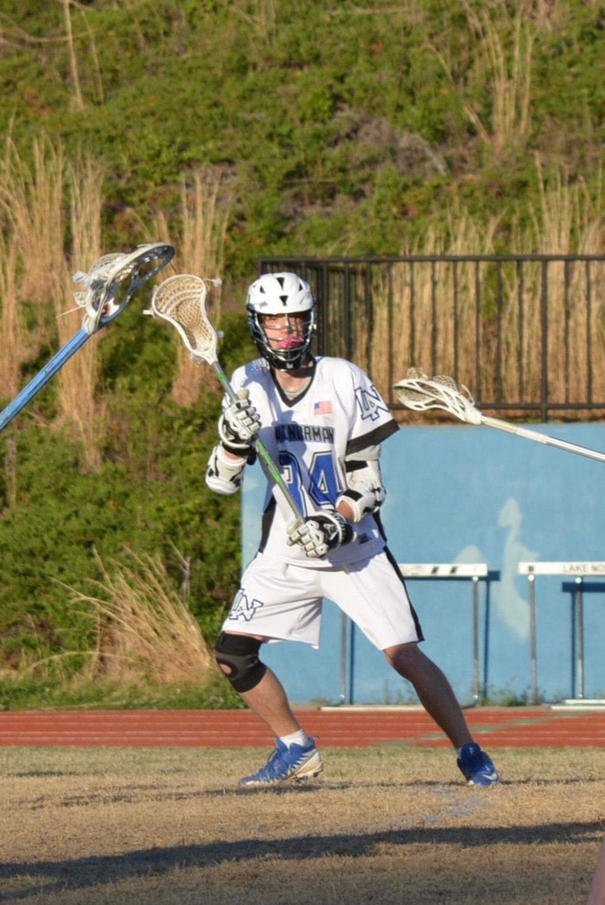 Lake Norman lacrosse player Vaughn Porter has overcome a rare disorder to play for his team this season