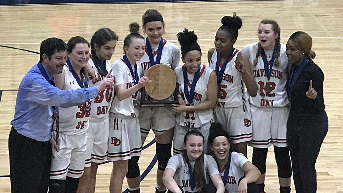 Davidson Day’s girls won the NCISAA 2A state championship Saturday in Raleigh