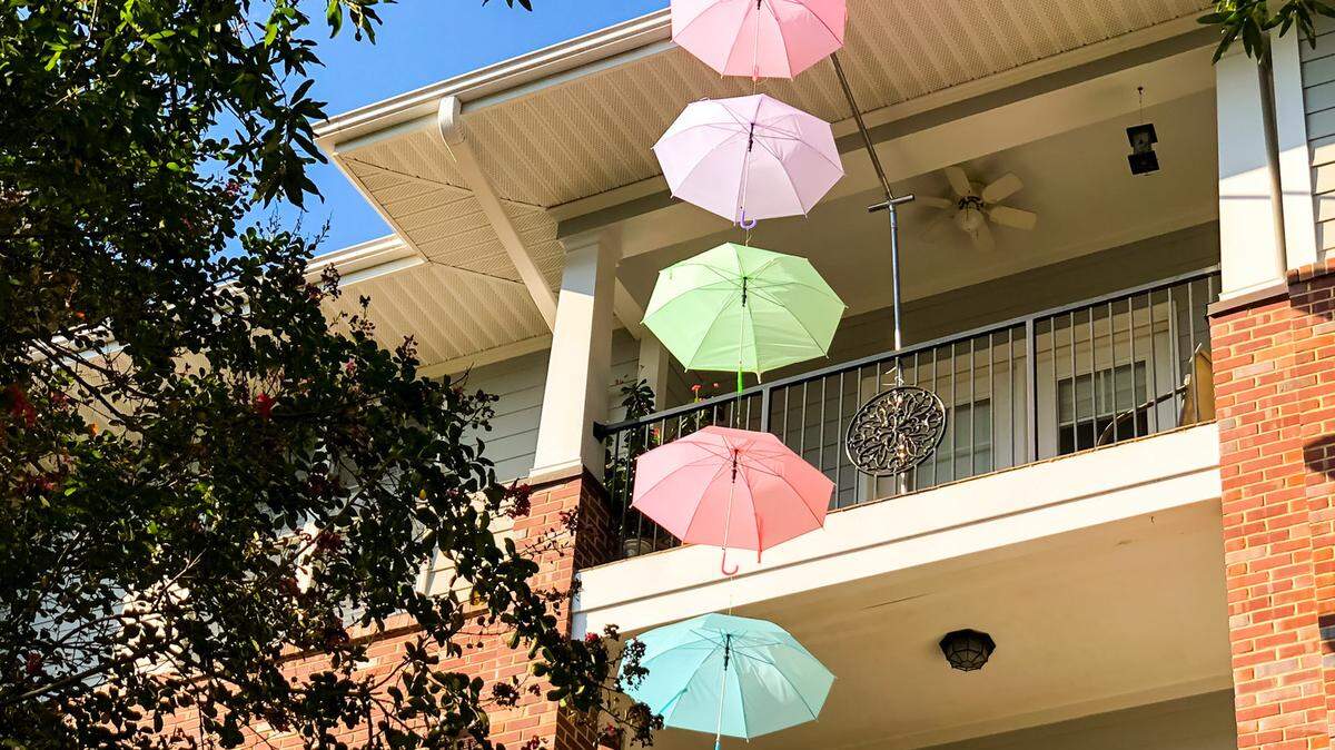 Admire local creativity during Yard Art Day.
