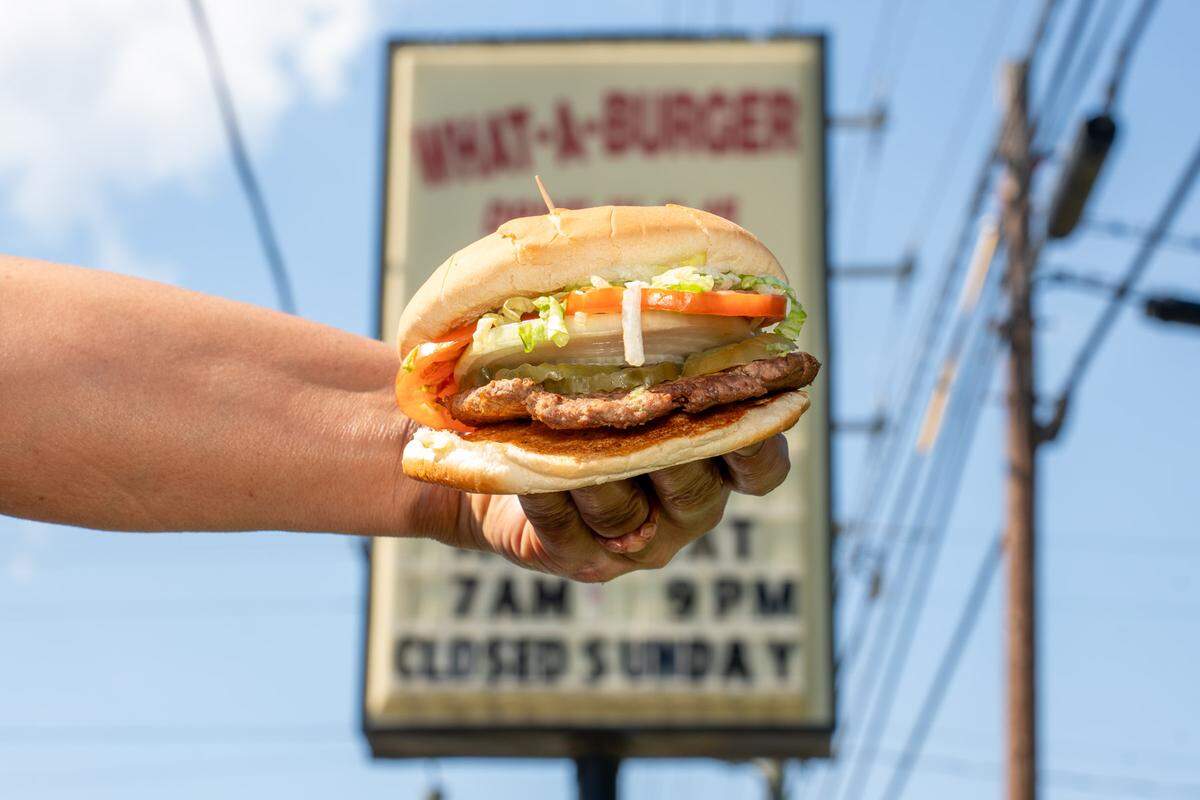 A classic What-A-Burger at What-A-Burger.