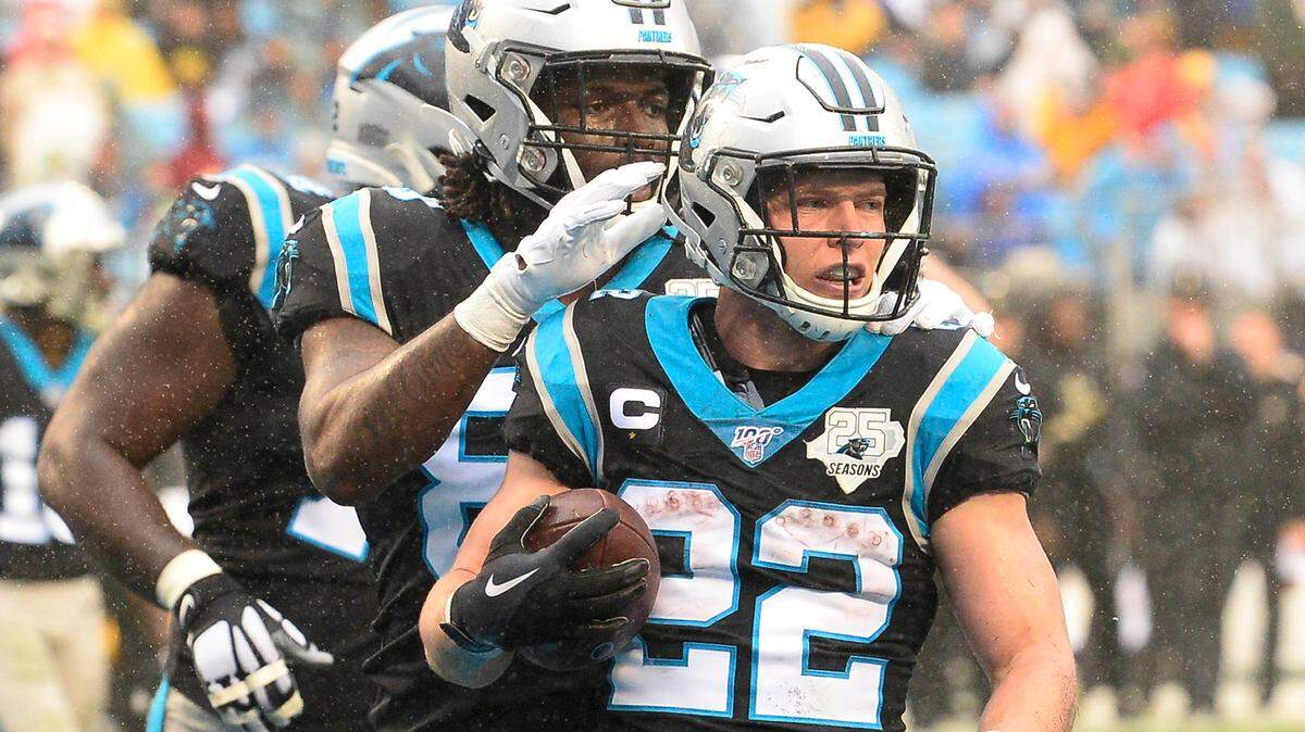 Christian McCaffrey made NFL history Sunday, but won’t forget this is still a kids game