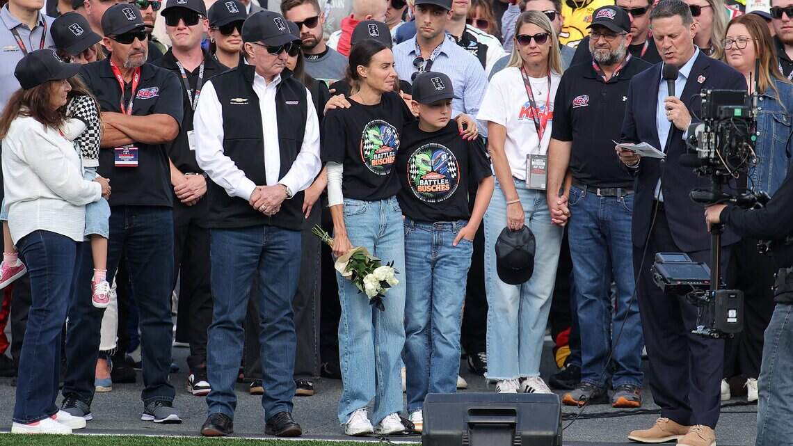Kyle Busch’s family made an appearance at Coke 600. A powerful moment came next