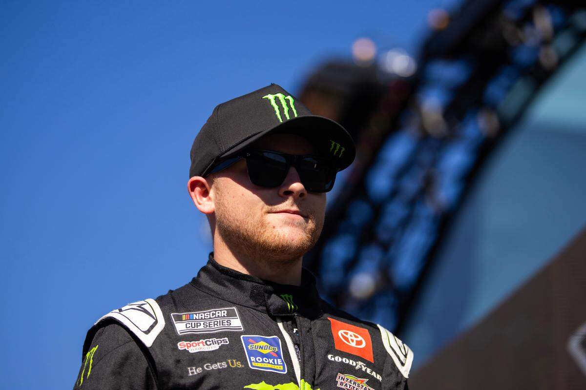Nov 5, 2023; Avondale, Arizona, USA; NASCAR Cup Series driver Ty Gibbs (54) during the Championship Race at Phoenix Raceway.