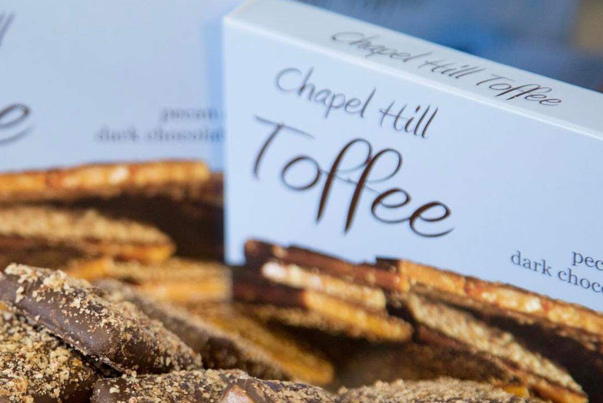 Chapel Hill Toffee is a family-owned business based in Chapel Hill, of course.