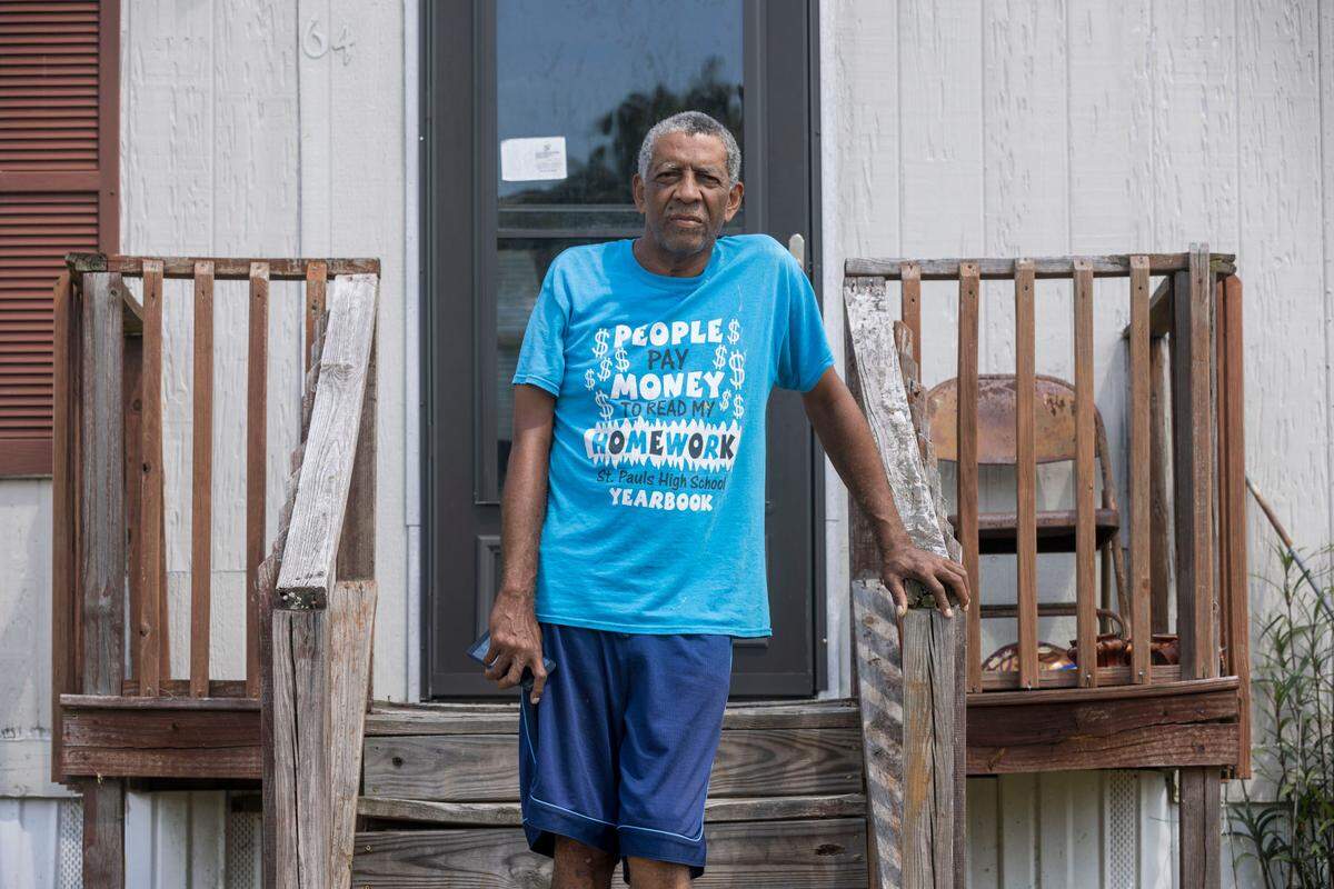 Stevie McMillan says that after 24 massive poultry barns were built near his home in Robeson County, they brought flies, turkey vultures and speeding trucks. “I wish they would have contacted the community and given them a say in this thing,” he said.