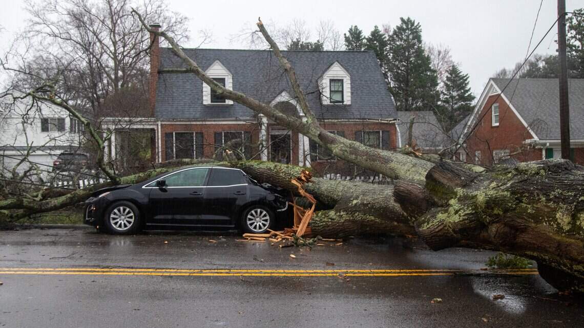 Thousands without power in North Carolina amid severe storms ...