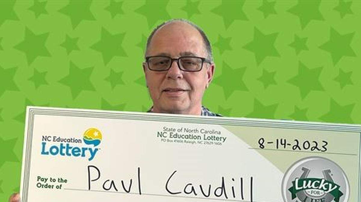 A recently retired North Carolina resident said he’ll use his lottery prize to pay off his house.