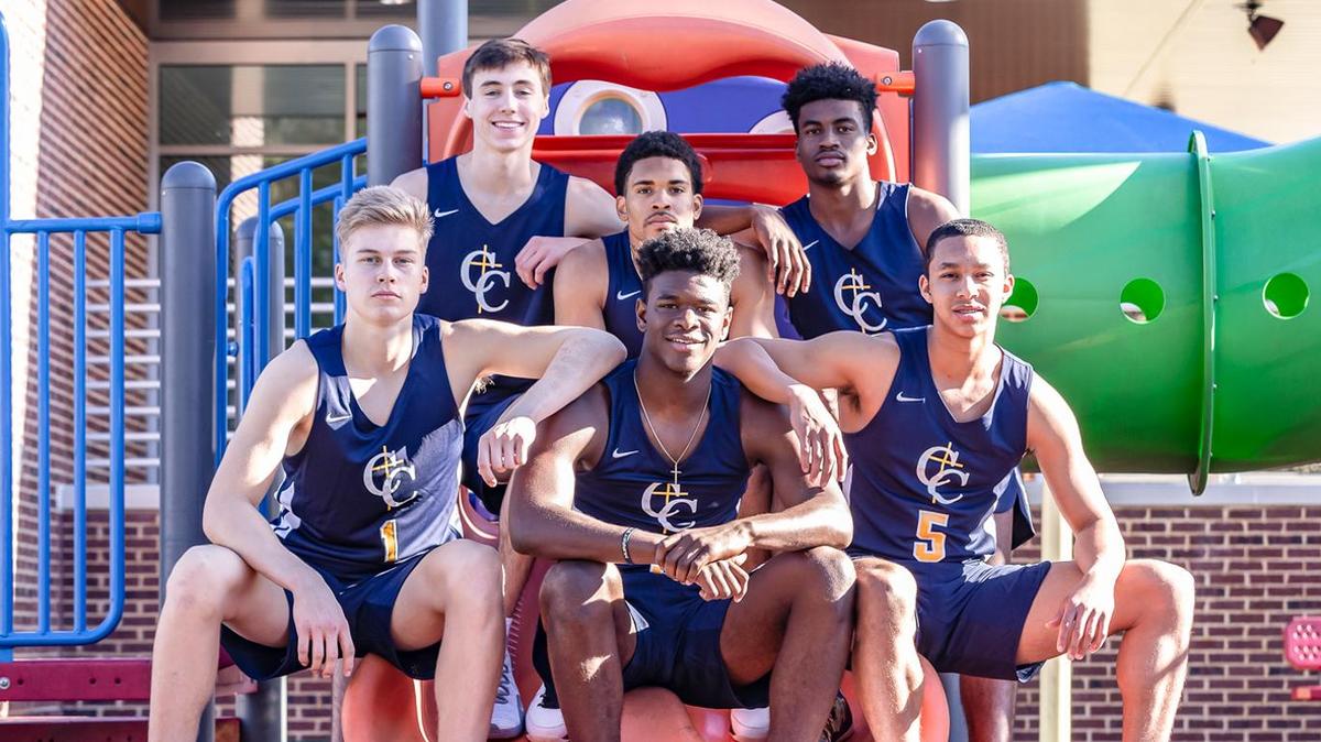 Carmel Christian kicks off the 2018-19 season ranked No. 1 in the Observer’s Sweet 16 basketball poll. Some of the Cougars’ top players posed outside the school for a portrait. Top, from left, Jake Boggs, Myles Pierre, Donovan Gregory. Bottom row from left Marten Maide, DeAngelo Epps, Ford Cooper