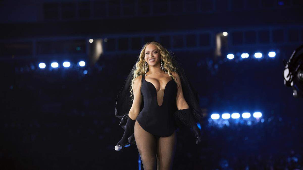 Beyoncé performs at Bank of America Stadium in Charlotte on Aug. 9, 2023.