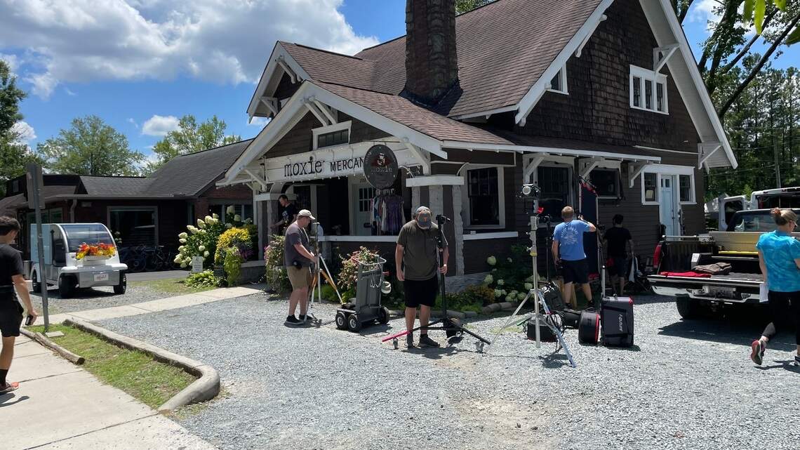 Film crews descend on Charlotte — what is being filmed on Commonwealth Avenue?