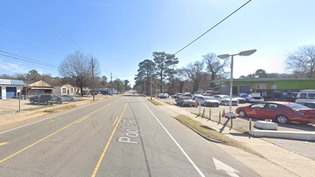 A pedestrian died while crossing the road in the 2000 block of Poole Road near Russ Street, the Raleigh Police Department said.