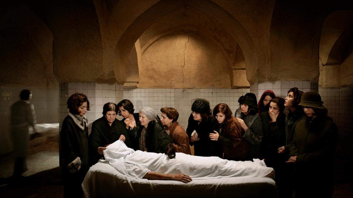 Azadeh Akhlaghi’s “By an Eye Witness” is one of many photographs on view at UNC Charlotte Projective Eye Gallery exploring contemporary Iranian social politics. 