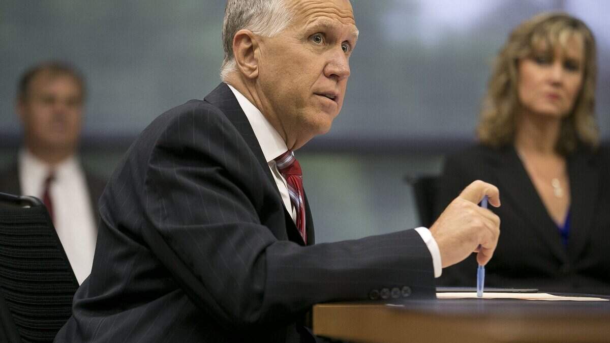U.S. Sen. Thom Tillis became the second Republican senator to say he will vote against President Trump’s national emergency order.