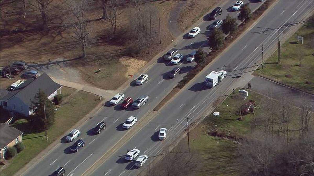 A speeding, impaired driver caused a wreck that killed two pedestrians as they walked in a sidewalk along a busy Charlotte road on Tuesday, Feb. 15, 2022, police said.