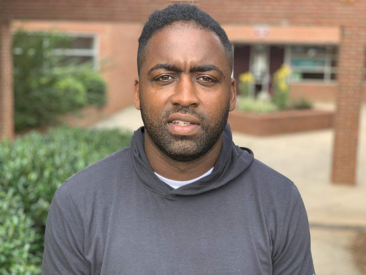 West Charlotte High football coach Josh Harris
