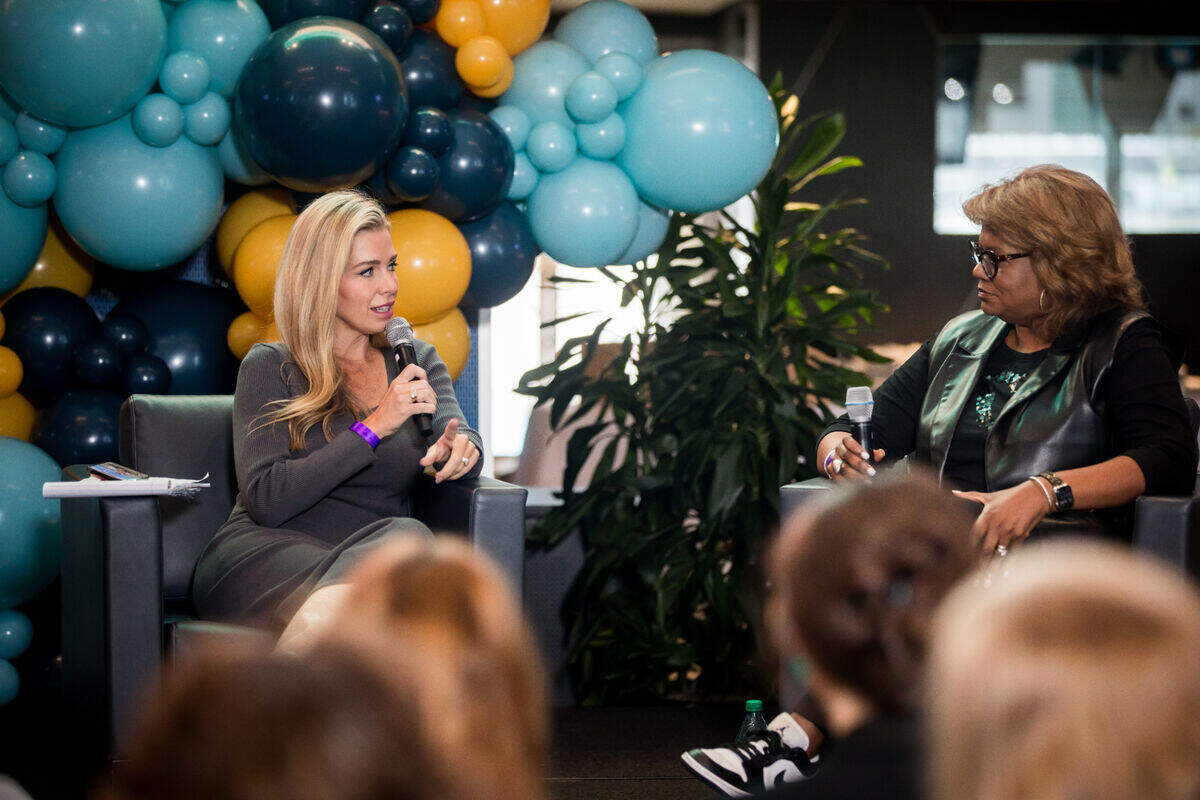 WCCB’s Morgan Fogarty chats with Donna Julian of Hornets Sports & Entertainment at the Bet On Yourself Summit. There, Julian said publicly to Molly Grantham: “For you to take this and take it to this level, and have this room of all these incredible women — it’s an honor to be here to support your vision.”