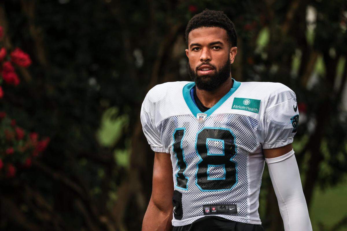 Carolina Panthers receiver Keith Kirkwood