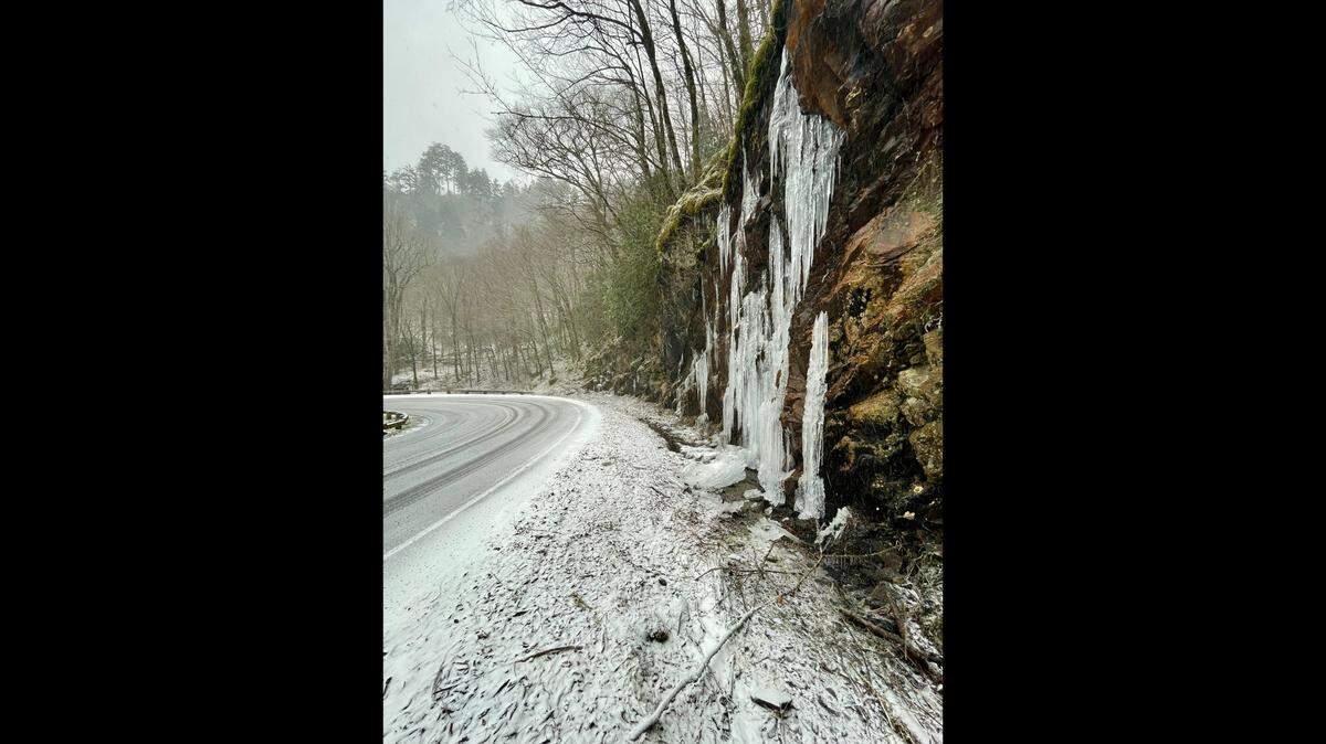 The cold in the North Carolina mountains will arrive late Sunday, Jan. 19.