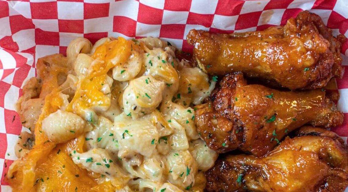 The Jerk Mac is The Nappy Chef’s signature dish.