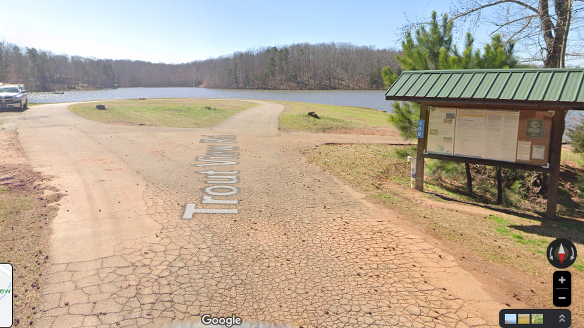 A decomposing human body was found stuffed in a barrel at Lake Thicketty in Upstate South Carolina, according to Cherokee County Coroner Dennis Fowler.
