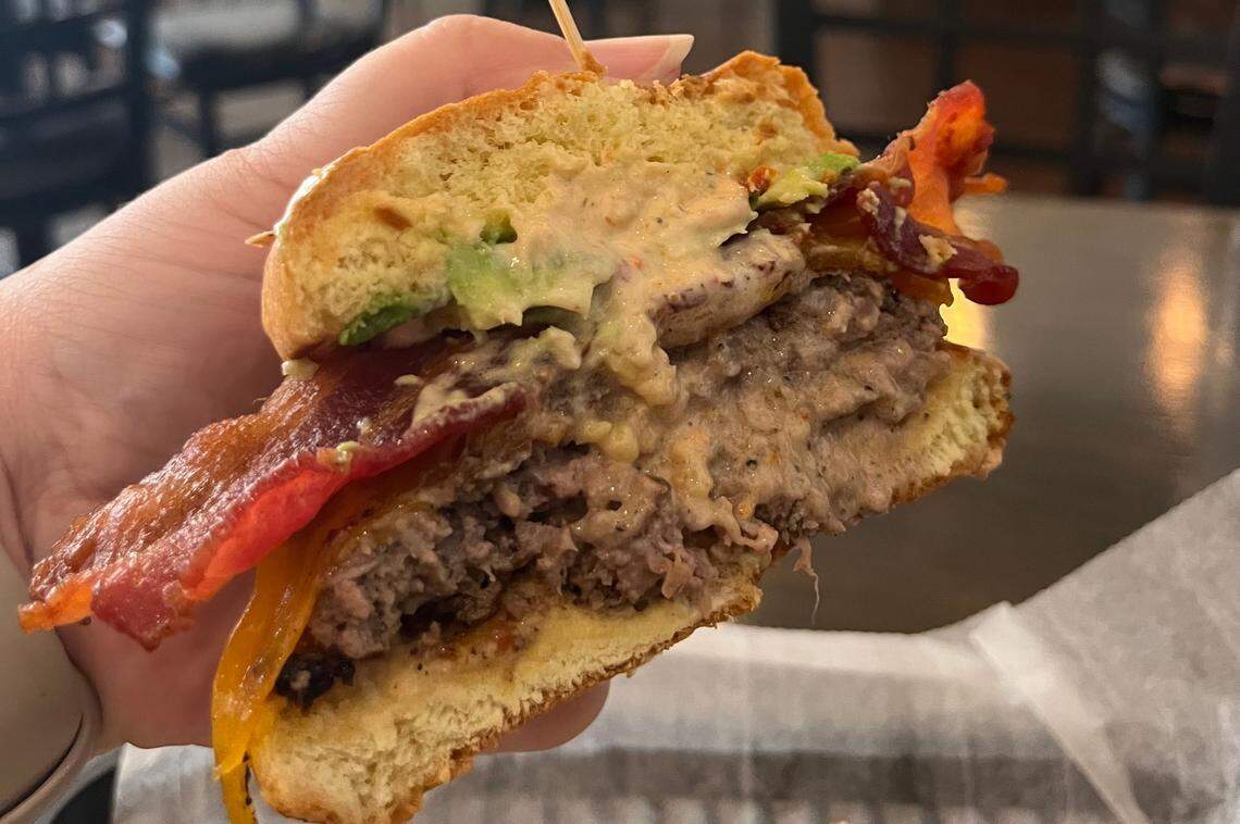 The ABC Burger at 2 Gals Kitchen in Concord.