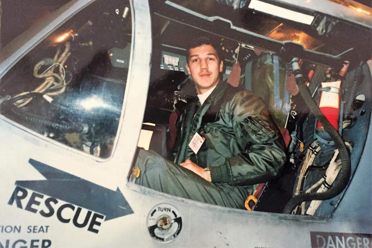 “In short order, I learned that it was my calling. It was my purpose,” says Bogdan, shown sitting in an OV-1D Mohawk reconnaissance airplane in a 1986 photograph taken in Korea. “Being a soldier isn’t a job. It’s not what you do. It’s who you are. I found that pretty early on. And then, yeah, I knew I was gonna be in it for awhile.”