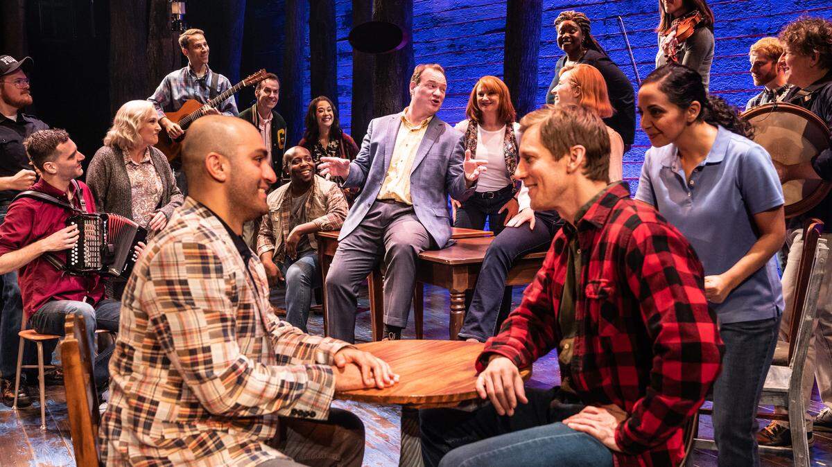 The North American Tour of Come From Away, which is playing at Belk Theater until Jan. 12.